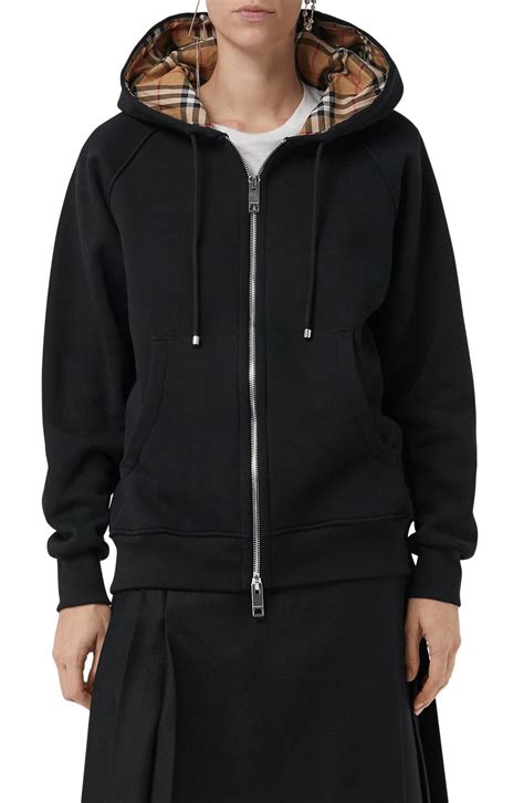 burberry hoodies for women|burberry zipper hoodie size dimensions.